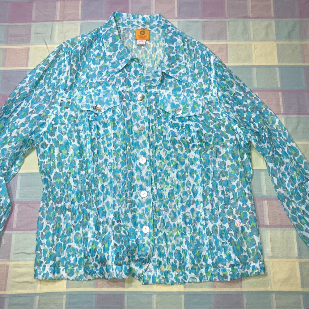 Ruby Red Blouse #4